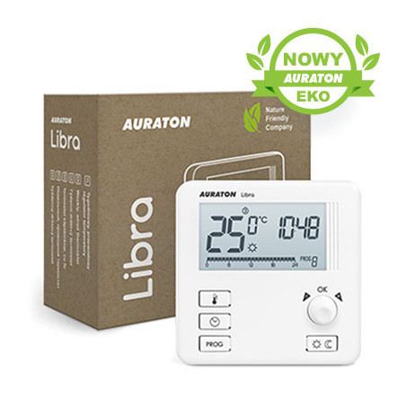 Przewodowy Tygodniowy Regulator Temperatury Sterownik Pieca C.O. PWM Chłodzenie Podświetlany LCD